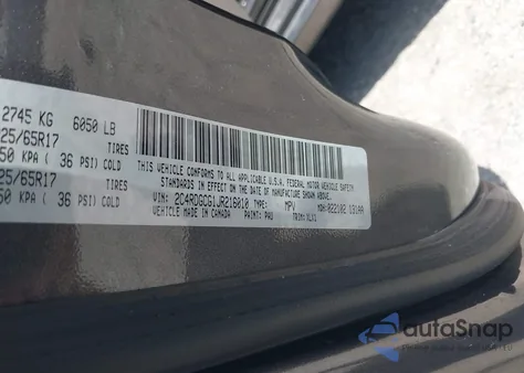 2018 Dodge Grand Caravan Sxt from USA, damaged, VIN 2C4RDGCG1JR216010